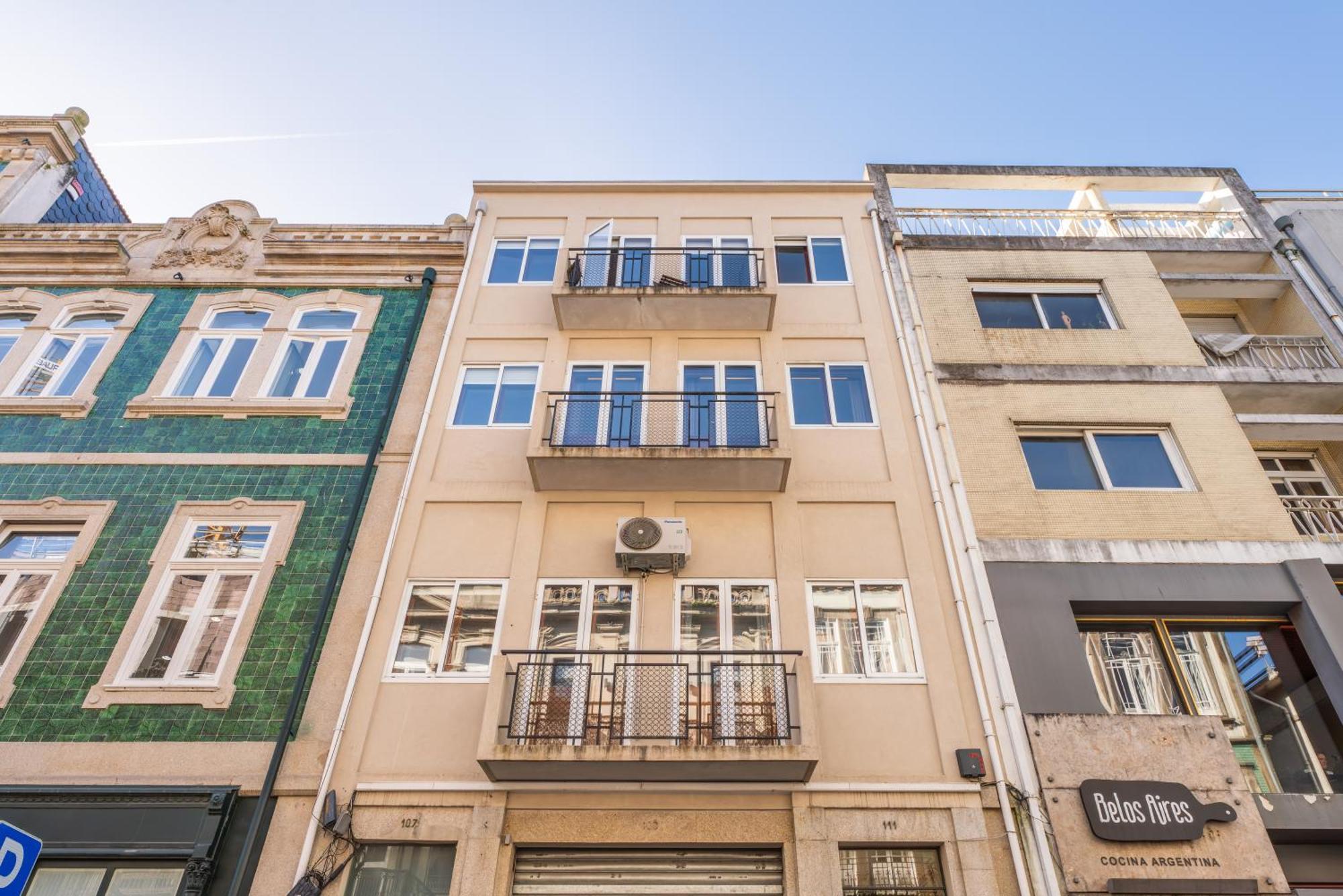 Apartamento Host Wise - Colorful Bright Flat With Balcony OOporto Habitación foto